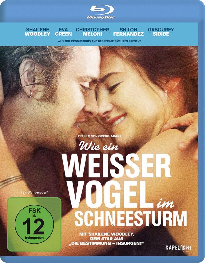 Wie ein weißer Vogel im Schneesturm